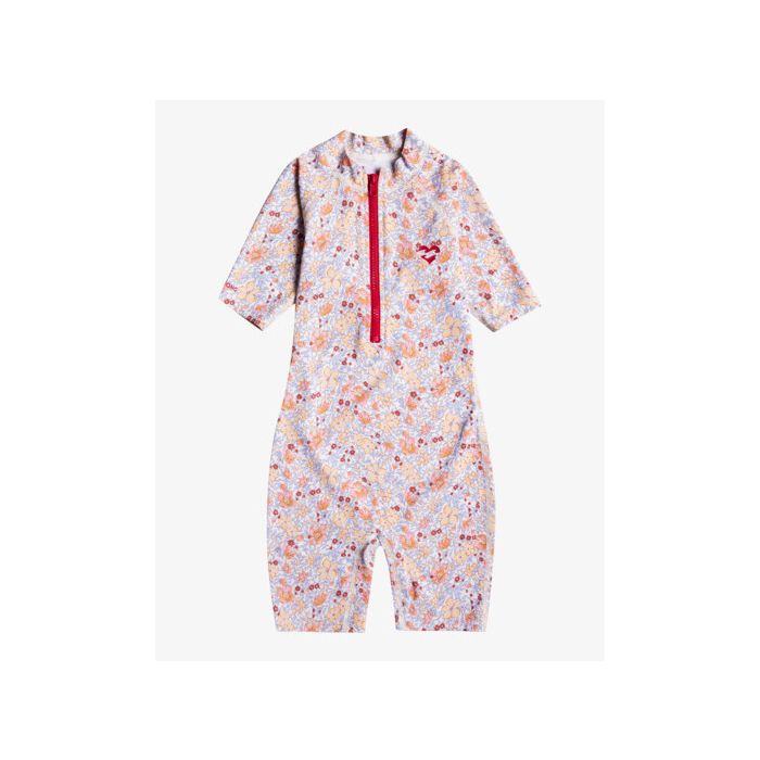 Billabong - UV Rashguard für Babys - Kurzarm - Billie Logo Kombi - Blumen