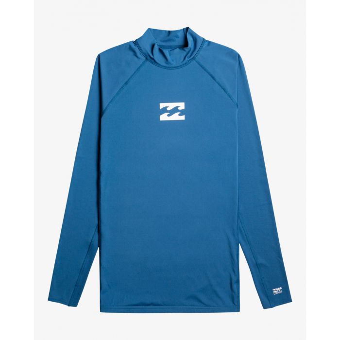 Billabong - Rashguard für Männer mit langen Ärmeln - Waves All Day - UPF50+ - Dunkelblau