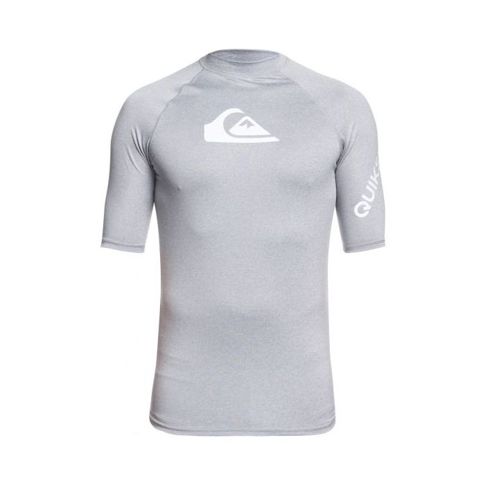 Quiksilver - UV-Badeshirt für Herren - All Time - Hellgrau