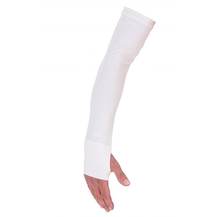 JUJA - UV-Ärmel für Herren - Dexter - UPF50+ - Weiss