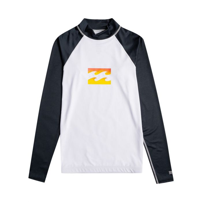 Billabong - UV Rashguard für Herren - Langarm - Team wave ls - Sonnenaufgang