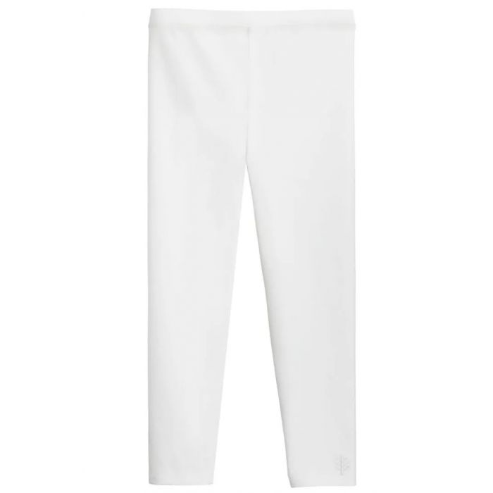 Coolibar - UV Sommer-Leggings für Mädchen - Monterey - Weiß