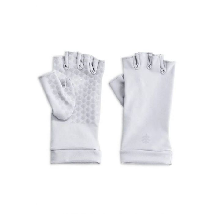 Coolibar - Fingerlose UV-Handschuhe für Erwachsene - Ouray - Weiß