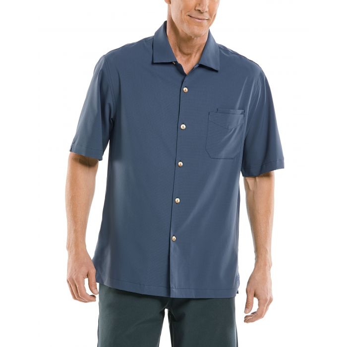 Coolibar - UV-beständiges Hemd für Männer - Safari Camp - Navy