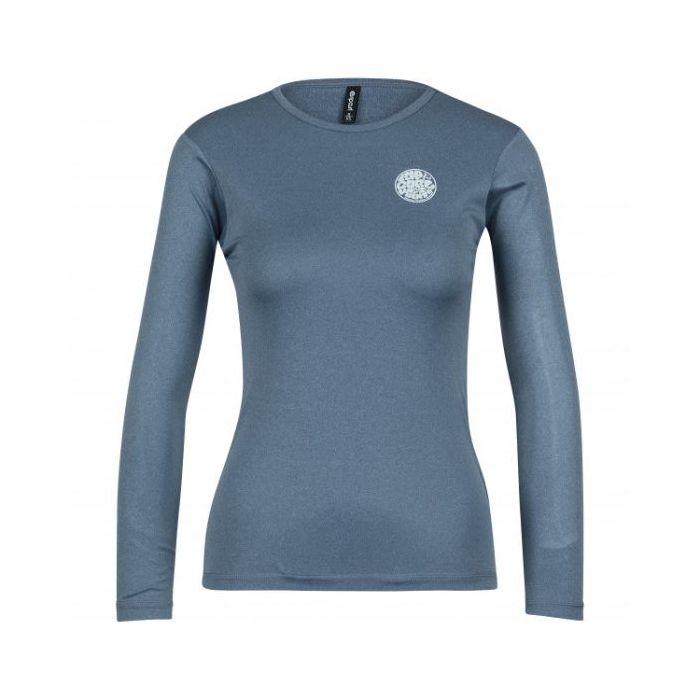 Rip Curl - UV-Schwimmshirt für Damen - Rip Tide - Langarm - Blaugrau
