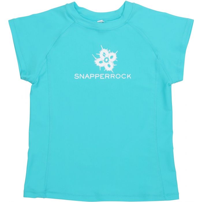 Snapper Rock - UV T-Shirt für Mädchen blau