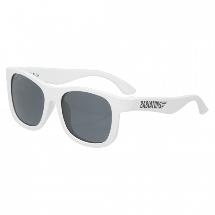 Babiators - UV-Sonnenbrille für Kinder - Navigator - Weiss