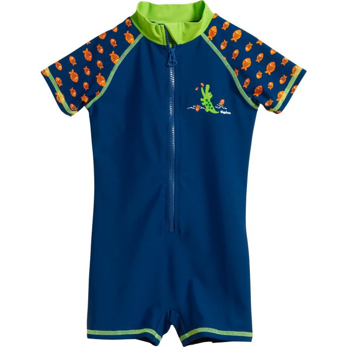 Playshoes - UV-Schwimmanzug für Jungen - Krokodil - Blau