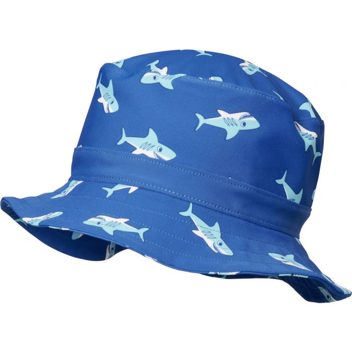 Playshoes - UV-Sonnenhut für Jungen - Haie - Blau