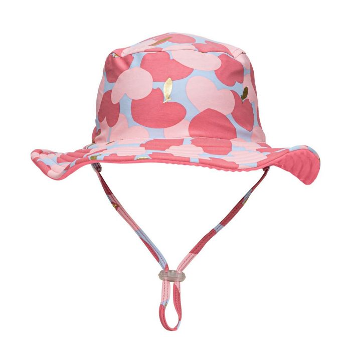 Snapper Rock - UV Reversible Bucket Hut für Kinder - Apple Love