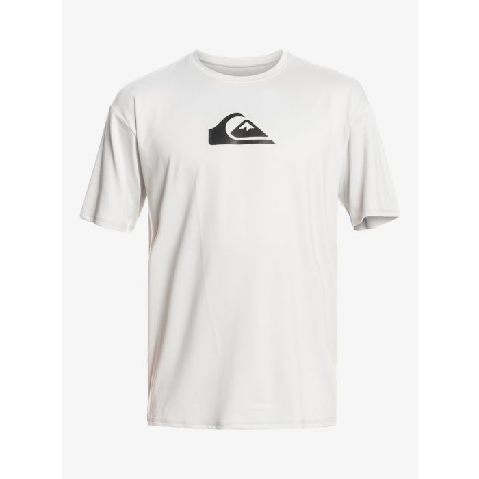 Quiksilver - UV-Surf T-shirt für Herren - Solid Streak Kurzarm - UPF50 - Gray Violet - Grau