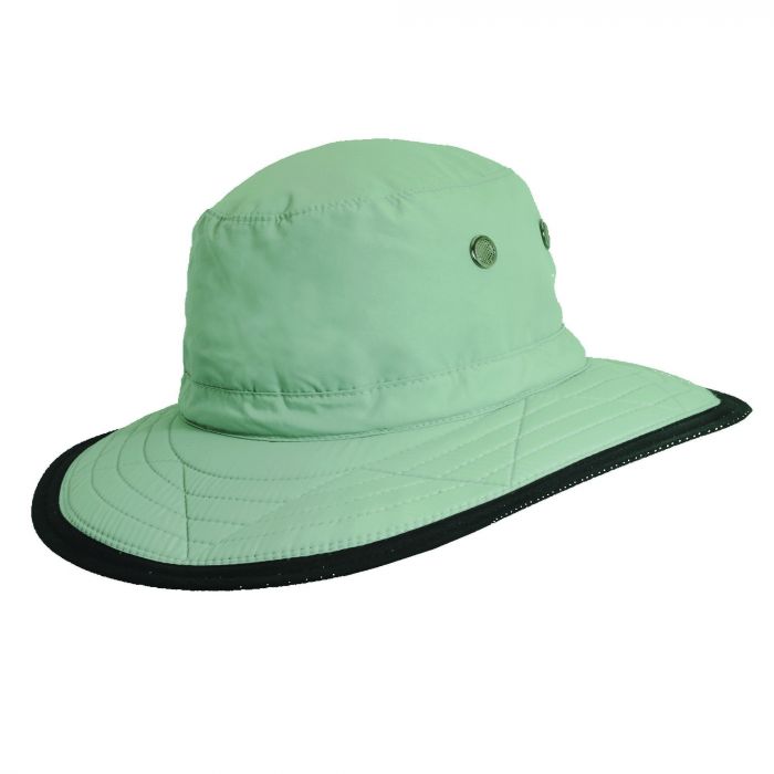 Dorfman Pacific - UV-Schutz Outdoor Hut für Herren - grau grün