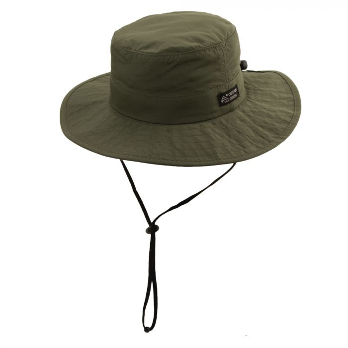 Dorfman Pacific - UV-Schutz Hut für Herren verstellbar - Olive