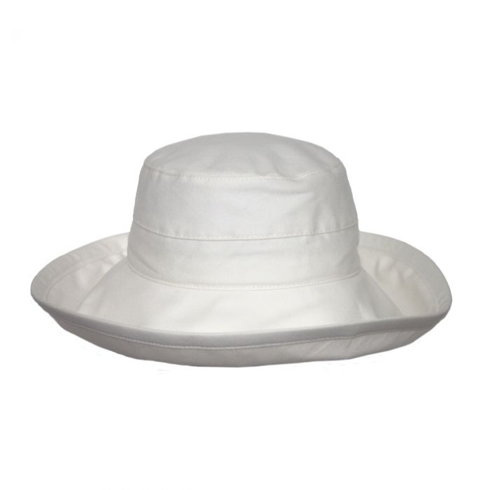 Rigon - UV-Bucket-Hut für Damen - Weiß