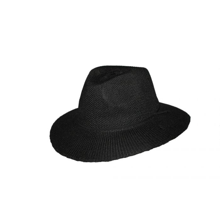 Rigon - UV-Fedora-Hut für Damen - Jacqui - Schwarz