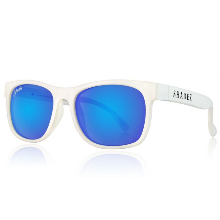 Shadez - Polarisierte UV-Sonnenbrille für Kinder - VIP - Weiß/Blau