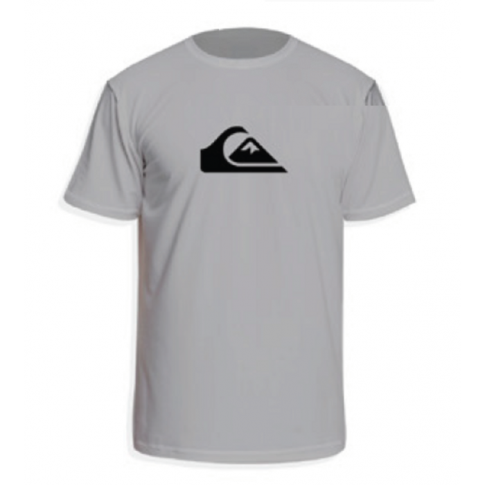 Quiksilver - UV-Surf T-shirt für Jungen - Solid Strike Kurzarm - UPF50 - Gray Violet - Grau