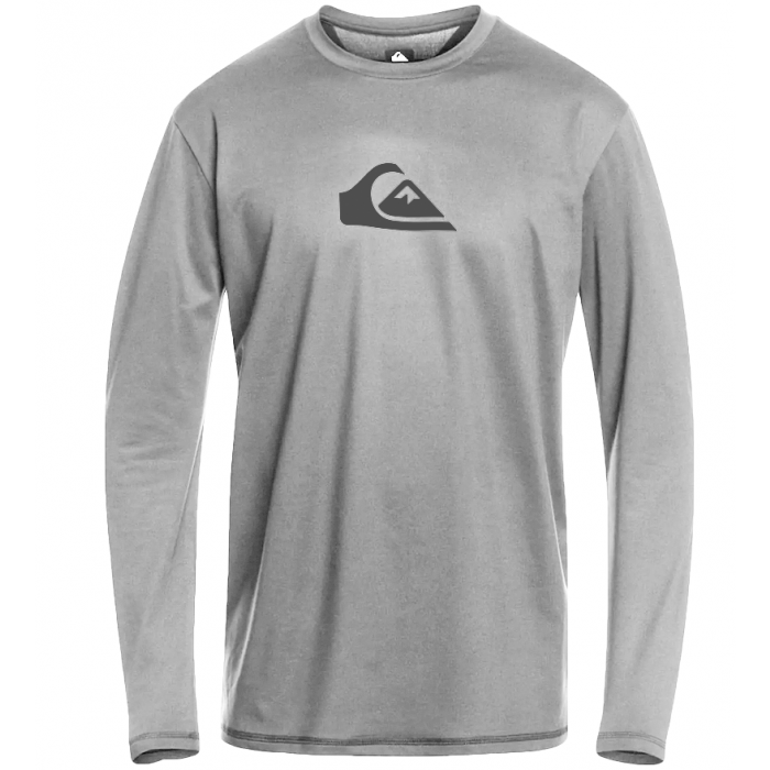 Quiksilver - UV-Surf T-shirt für Jungen - Solid Strike Langarm - UPF50 - Gray Violet - Grau