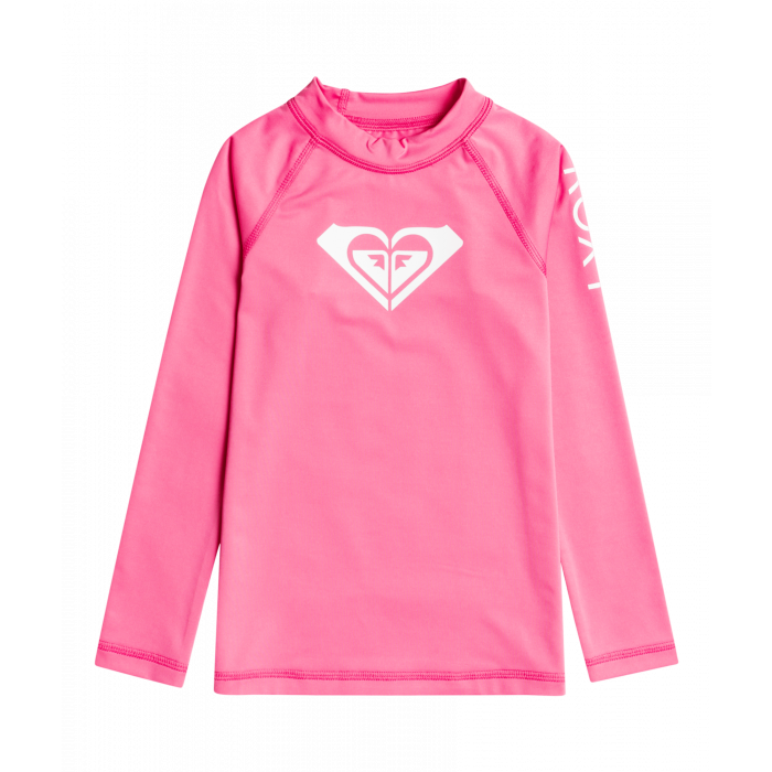Roxy - UV Rashguard für Mädchen - Whole Hearted - Langarm - Pink Guava
