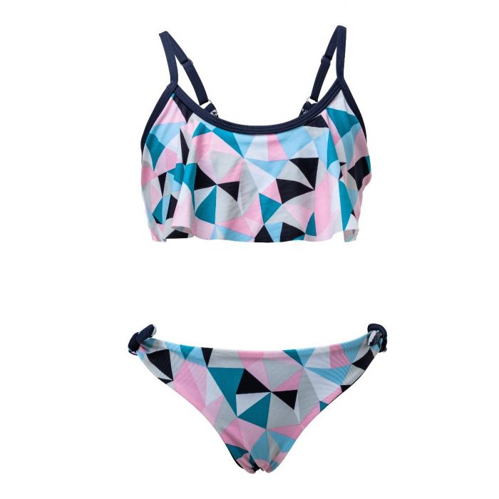 Snapper Rock - Bikini - Pink Geo - Blau/Rosa/Grau