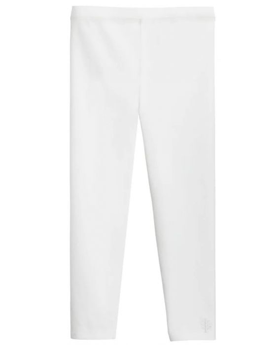 Coolibar - UV Sommer-Leggings für Mädchen - Monterey - Weiß