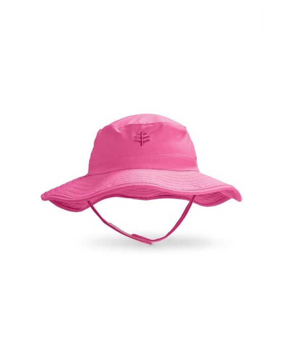 Coolibar - UV-Bucket Hut für Babys - Wasserabweisend - Rosa