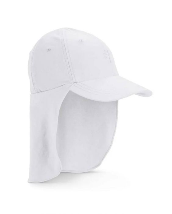 Coolibar - UV-Sporthut für Kinder - Surfs Up - Weiß