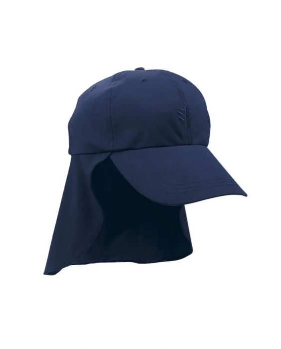 Coolibar - UV-Sporthut für Erwachsene - Hayden CR - Navyblau