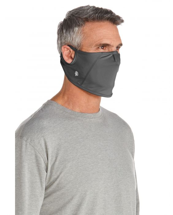 Coolibar - UV-schützende Maske für Erwachsene - Blackburn - Anthrazit