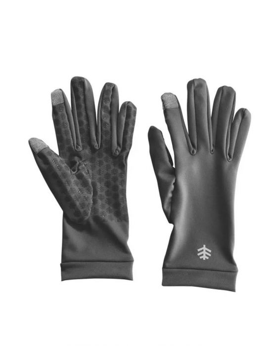 Coolibar - UV-Handschuhe für Erwachsene - Gannett - Dunkelgrau