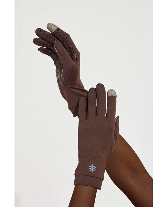 Coolibar - UV-Handschuhe für Erwachsene - Gannett - UPF50+ - Kastanie