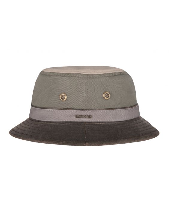 Hatland - UV Bucket Hut für Herren - Yasser - Olivgrün