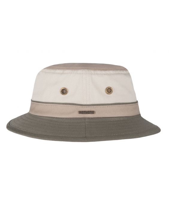 Hatland - UV Bucket Hut für Herren - Yelmer - Pastellweiß