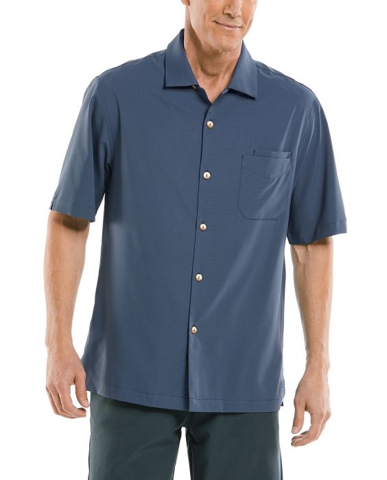 Coolibar - UV-beständiges Hemd für Männer - Safari Camp - Navy