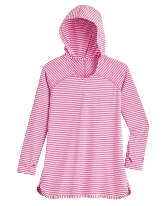 Coolibar - UV Schwimmanzug für Mädchen - Seacoast - Streifen - Rosa