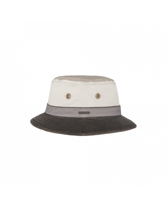 Hatland - UV Bucket Hut für Herren - Yasser - Pastellweiß
