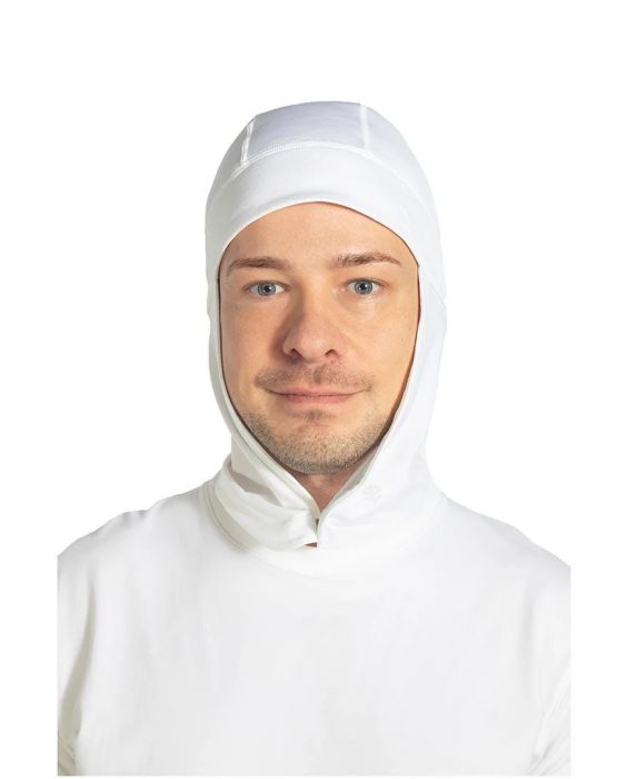 Coolibar - UV-Schirmmütze mit Nackenschutz für Erwachsene - Prismatitc - UPF50+ - Weiss