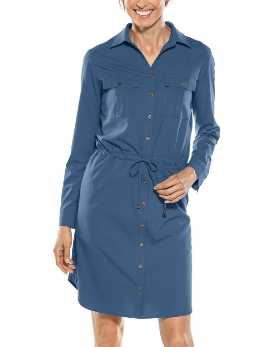 Coolibar - UV Tunika für Damen - Napa Travel Dress - Navy