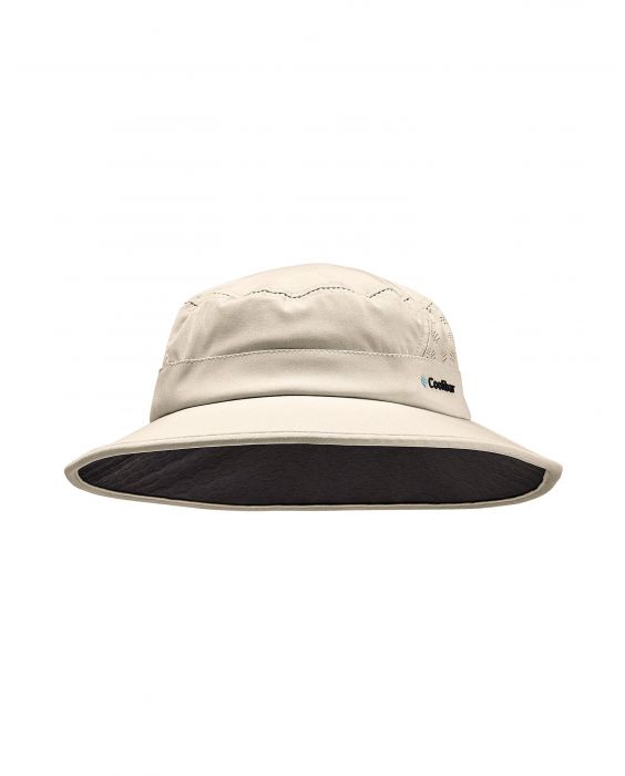 Coolibar - UV Sport Hut für Kinder - Fore Golf - Stein