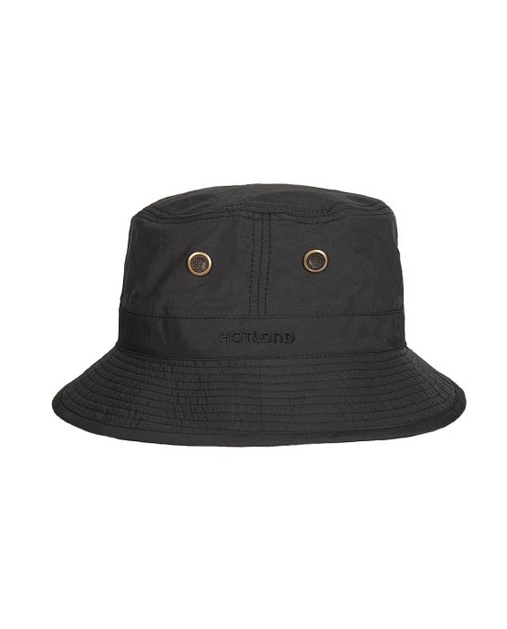 Hatland - Wasserfester UV Bucket Hut für Herren - Kasai - Schwarz