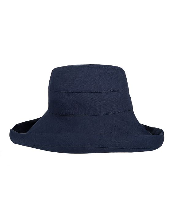 Hatland - UV Bucket Sonnenhut für Damen - Valerie - Marineblau