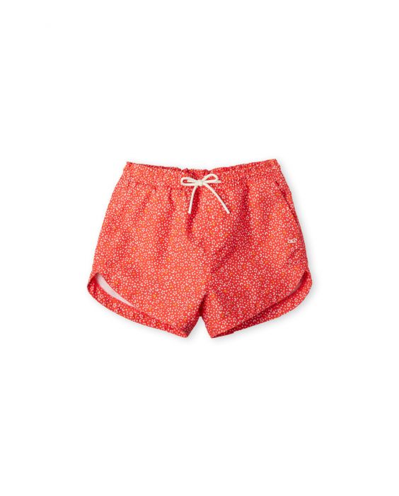 O'Neill - UV-Badeshorts für Mädchen - All Over Print - Rot