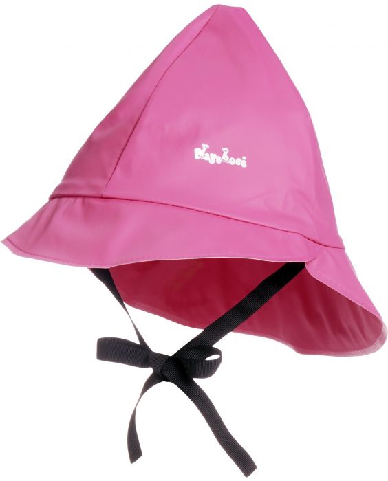 Playshoes - Regenmütze mit Bindebändern - Rosa