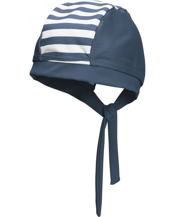 Playshoes - UV-Schwimmbandana für Kinder - Maritim - Marineblau/weiß
