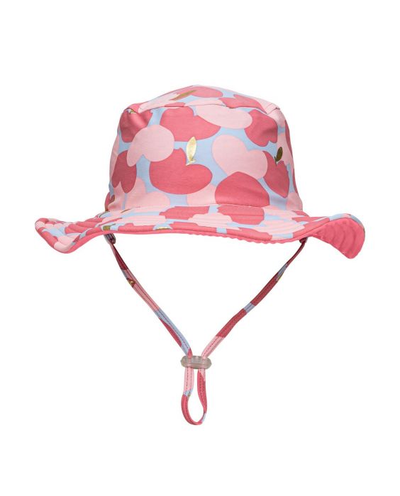 Snapper Rock - UV Reversible Bucket Hut für Kinder - Apple Love