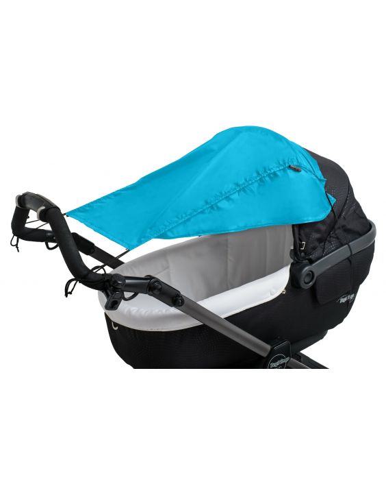 Altabebe - Universeller UV-Sonnenschutz mit Flanken für Kinderwagen - Hellblau