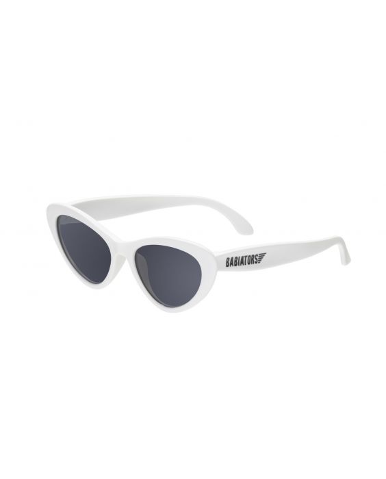 Babiators - UV-Sonnenbrille für Kinder - Cat-Eye - Wicked White