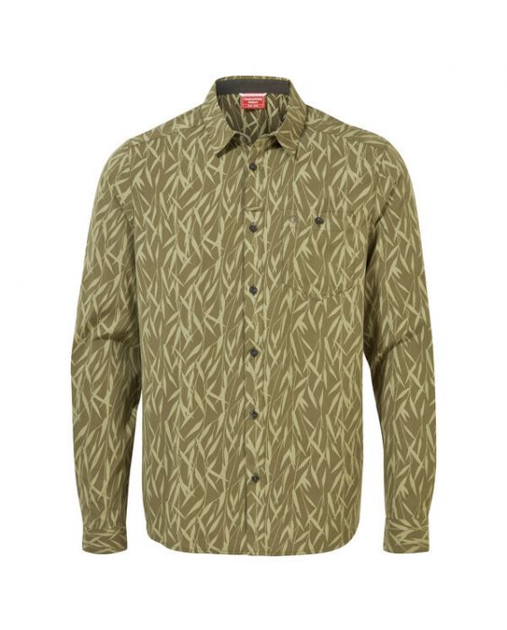 Craghoppers - UV Bluse für Männer - Lange Ärmel - Pinyon - Grün