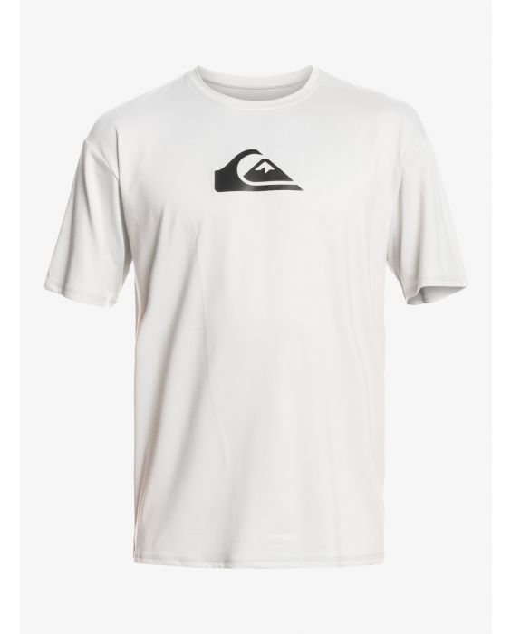 Quiksilver - UV-Surf T-shirt für Herren - Solid Streak Kurzarm - UPF50 - Gray Violet - Grau