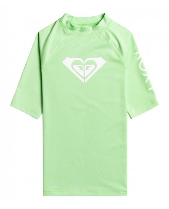Roxy - UV Rashguard für Mädchen - Whole Hearted - Kurzarm - UPF50 - Pistachio Green